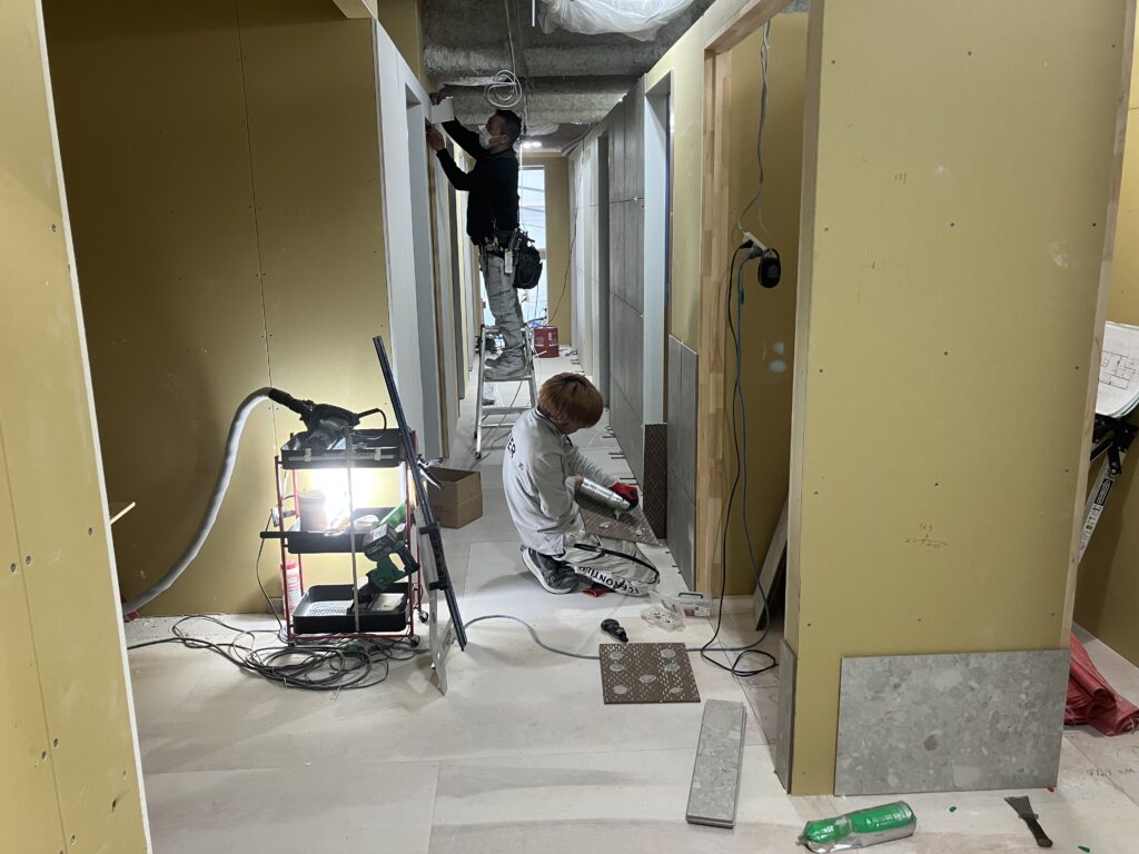 京都市　下京区　店舗工事