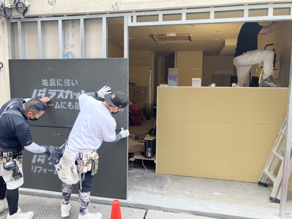 大阪市　浪速区　店舗新装工事