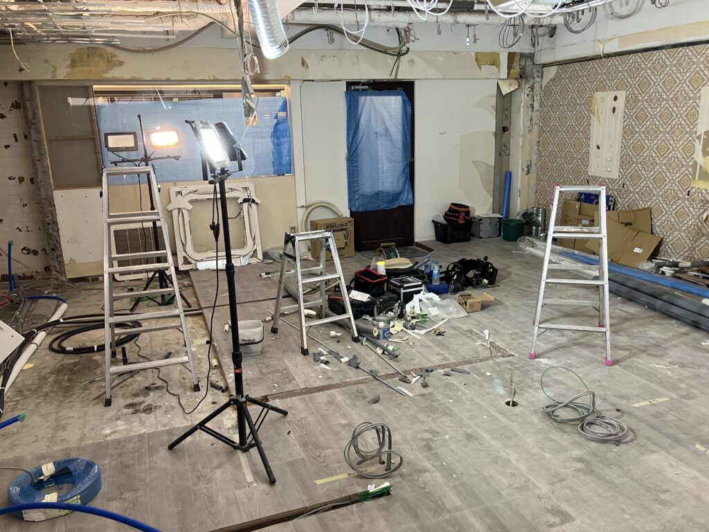 大阪市　北区　店舗改装工事